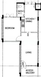 Blk 323 Ang Mo Kio 31 (Ang Mo Kio), HDB 2 Rooms #557514281